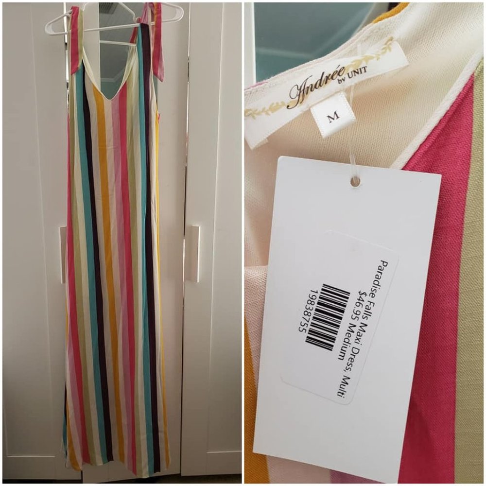 Multi-Colored Maxi dress